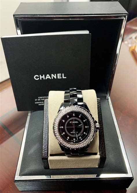 chanel j12 box for sale|chanel j12 watch price list.